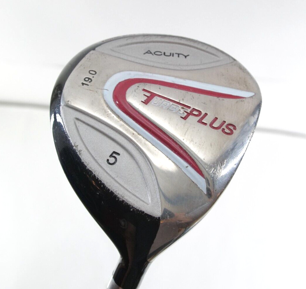 Acuity Turbo Plus 5 19° Hybrid Golf Club Steel Regular Flex RH w/ Coverhead